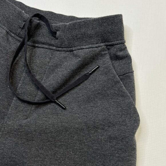 Lululemon City Sweat Short Mens Small 9.5 Inseam Heathered Black Athletic - Picture 9 of 13